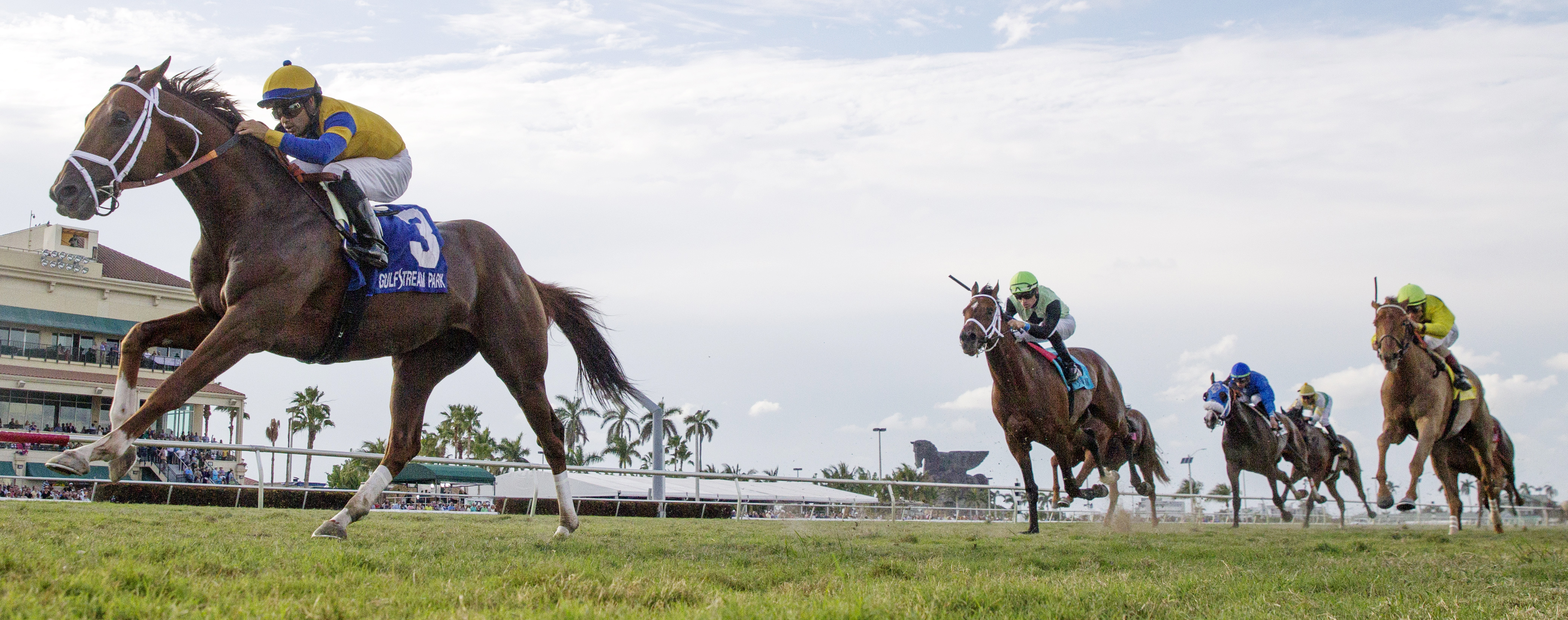 Hi Happy wins 2018 Pan American Stakes