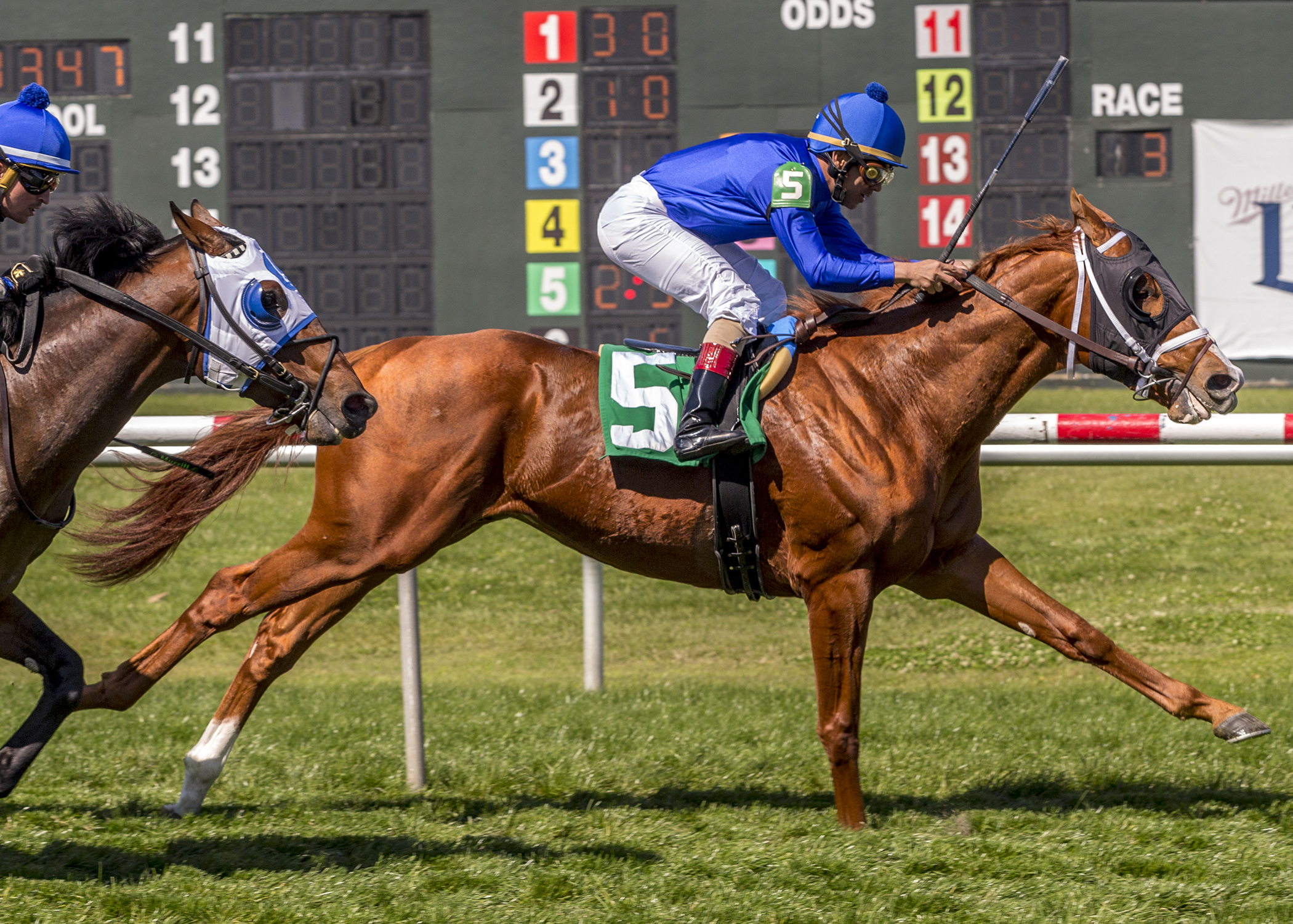 Hieronymus wins the 2020 Black Gold Stakes