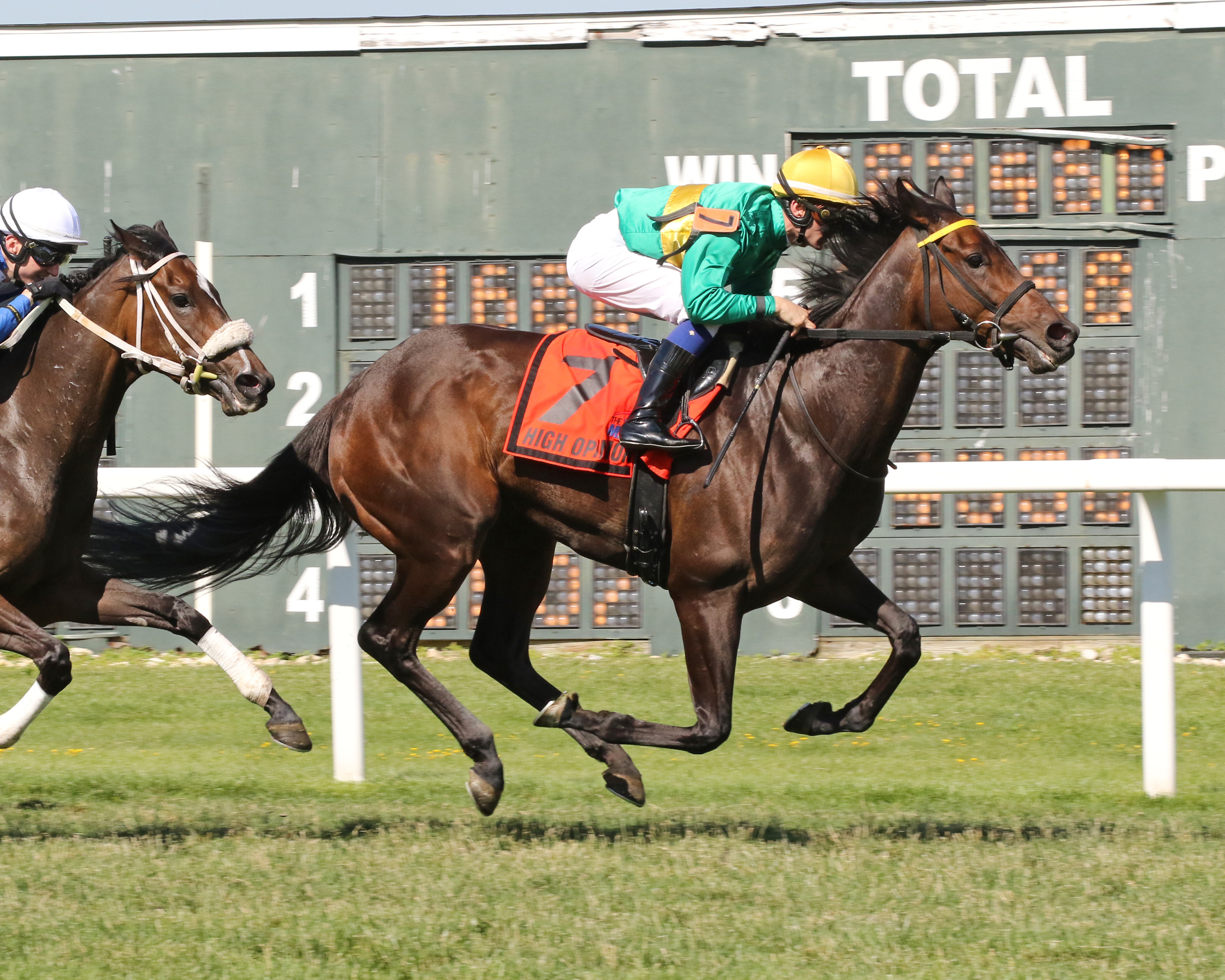 High Opinion wins the Neshaminy at Parx on June 14 2022