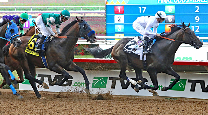 Quip leads the Pacific Classic at Del Mar