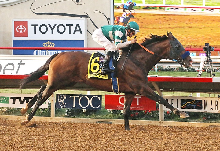 Higher Power wins the 2019 Pacific Classic at Del Mar