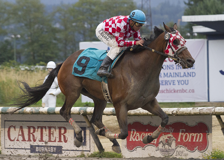 Highway Boss wins the 2017 S. W. Randall Plate Handicap