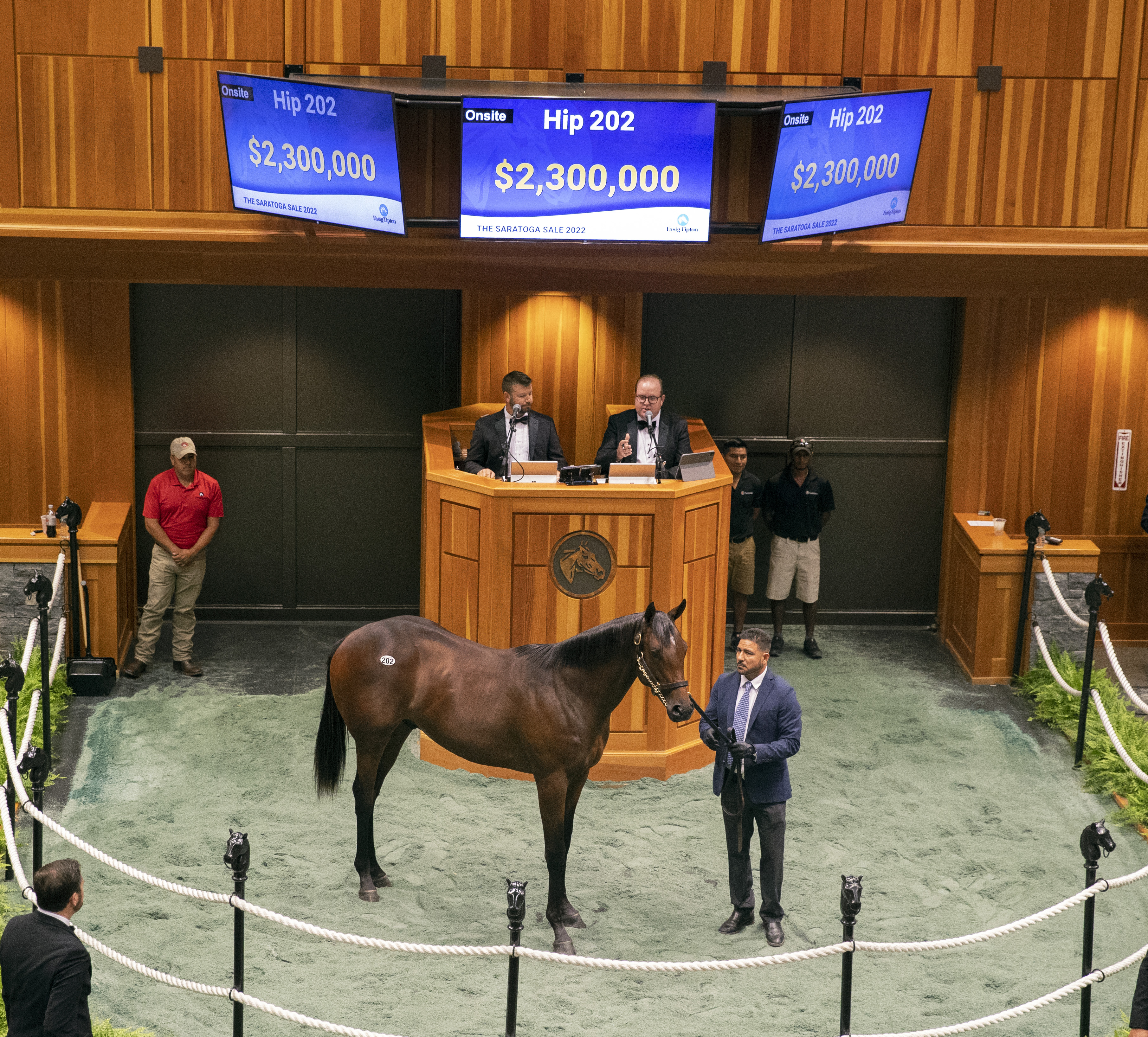 Saratoga yearling sale, $2.3M yearling