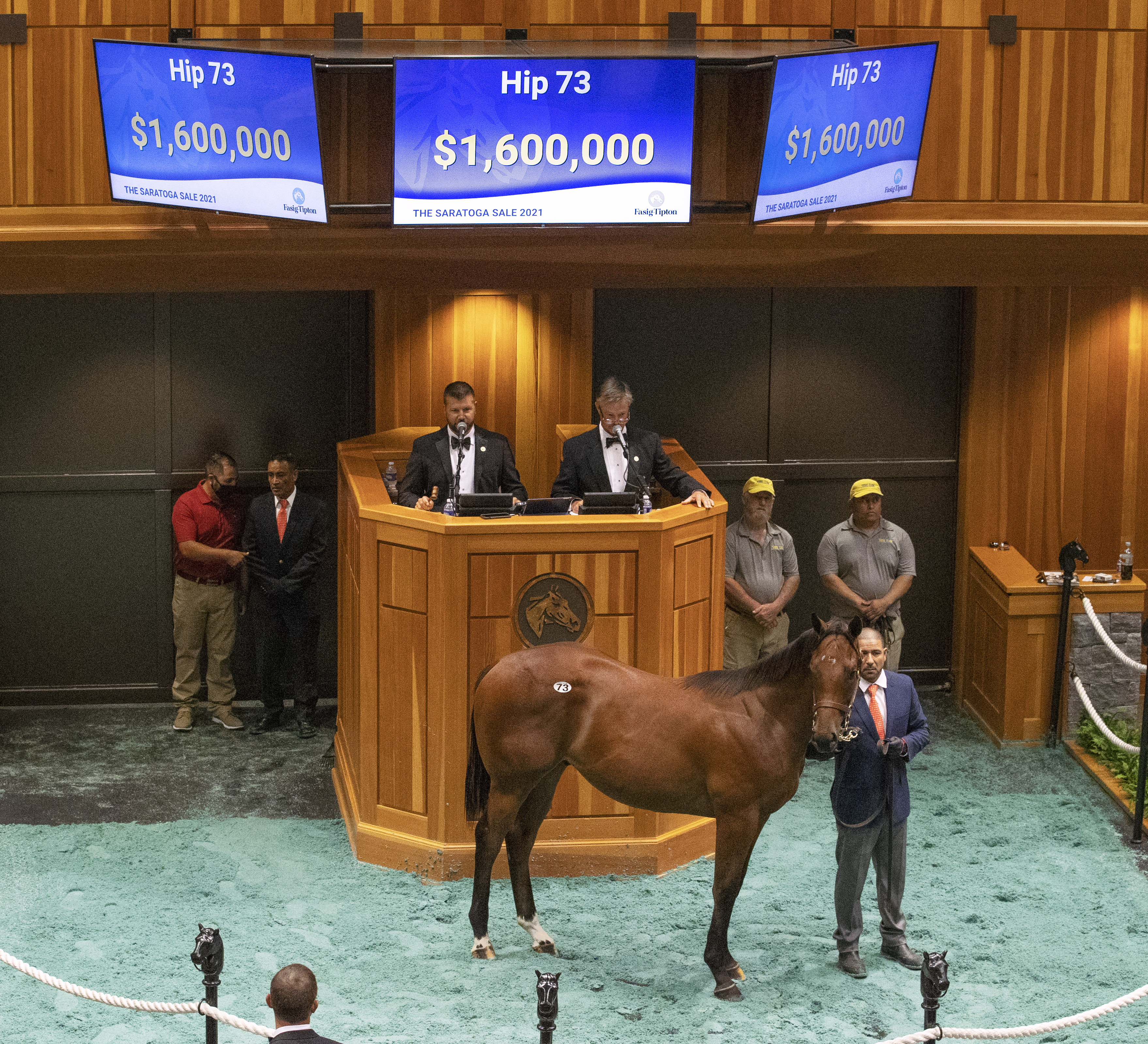 Fasig-Tipton Saratoga/$1.6 million Uncle Mo colt