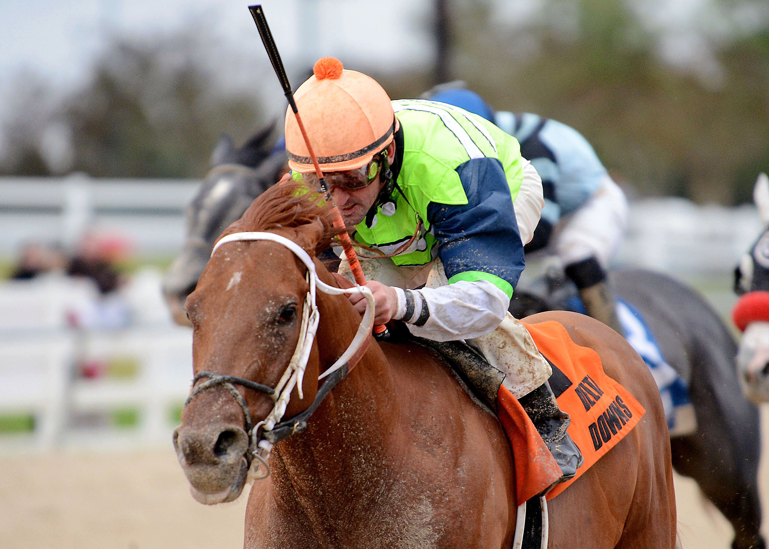 Hip Four Sixtynine wins the Sam's Town Stakes