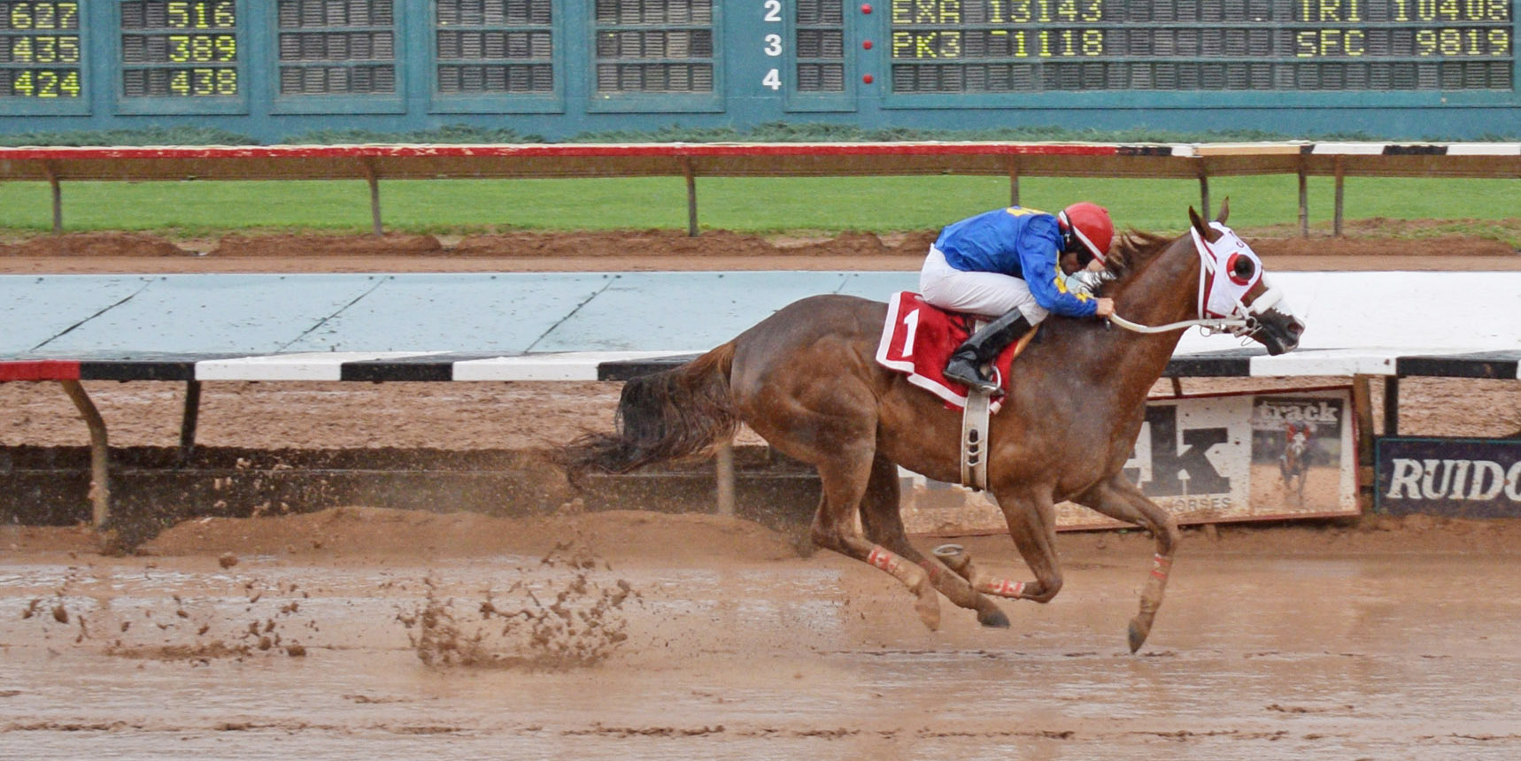 Hold Air Hostage posts the fastest time in the 2017 All American Derby
