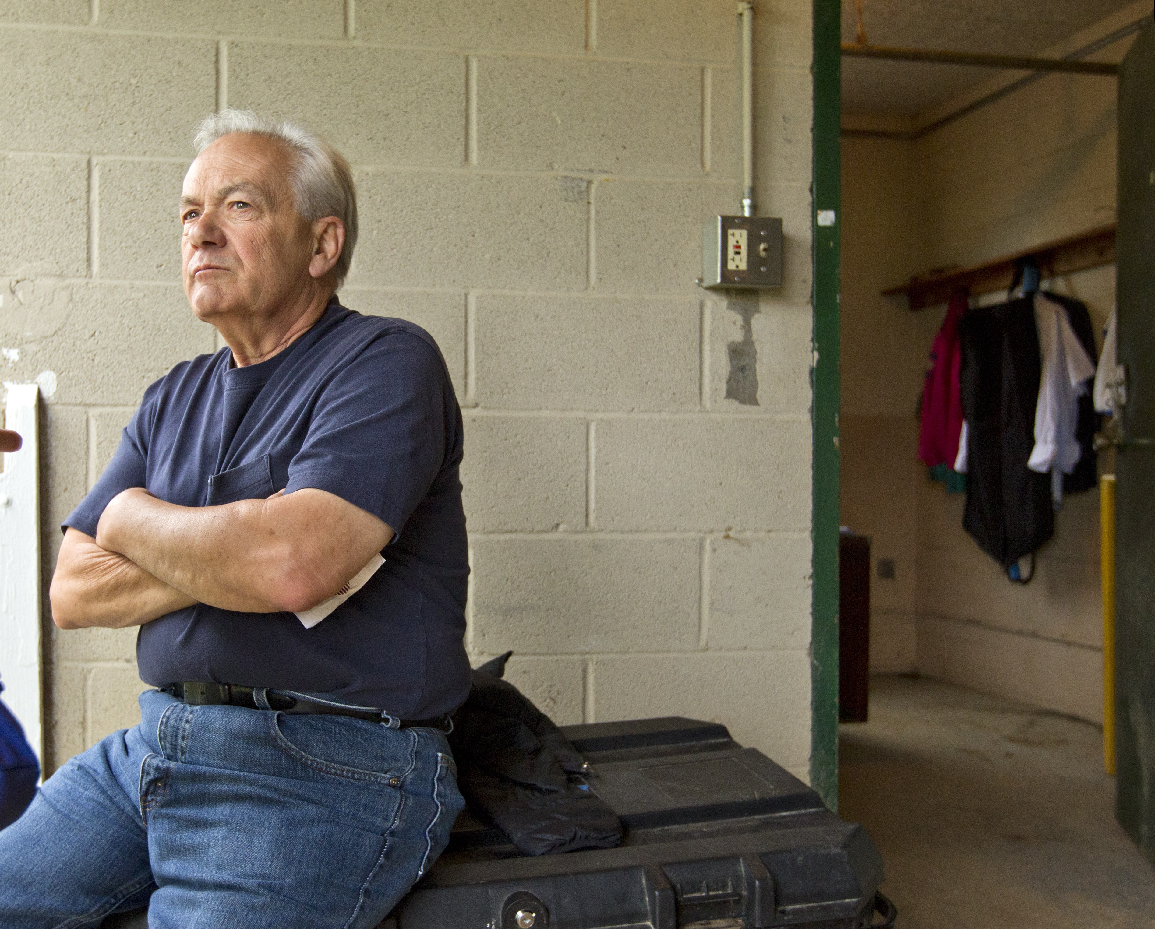 Trainer Jerry Hollendorfer in 2012
