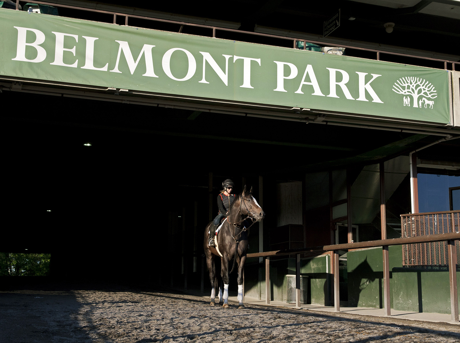Belmont Park tunnel scenic