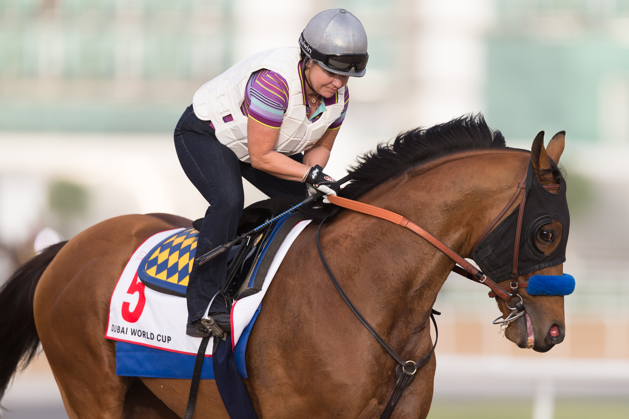 Hoppertunity trains at Meydan on March 20