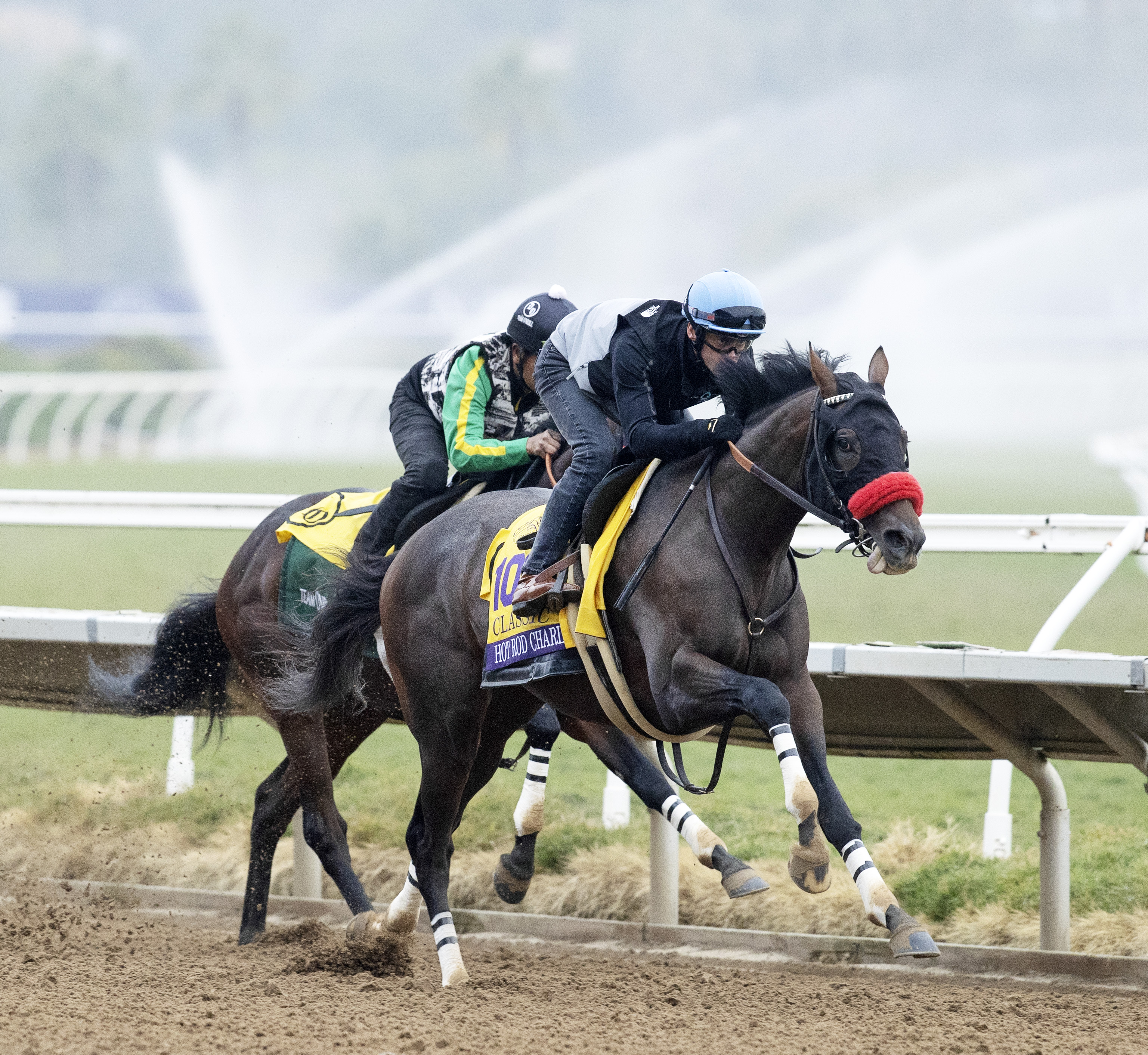 Hot Rod Charlie works for Breeders' Cup at Del Mar 10-30-2021