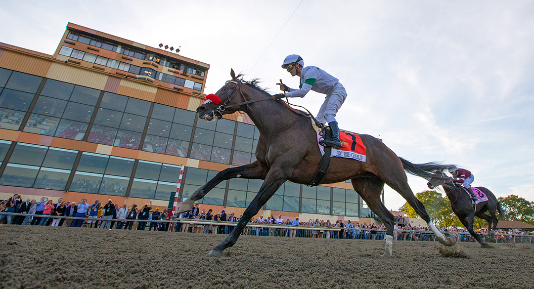 Hot Rod Charlie wins the 2021 Pennsylvania Derby at Parx Racing