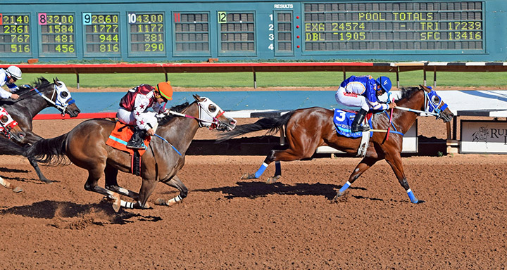 Hotsempting wins 2020 Ruidoso Quarter Horse Derby at Ruidoso Downs