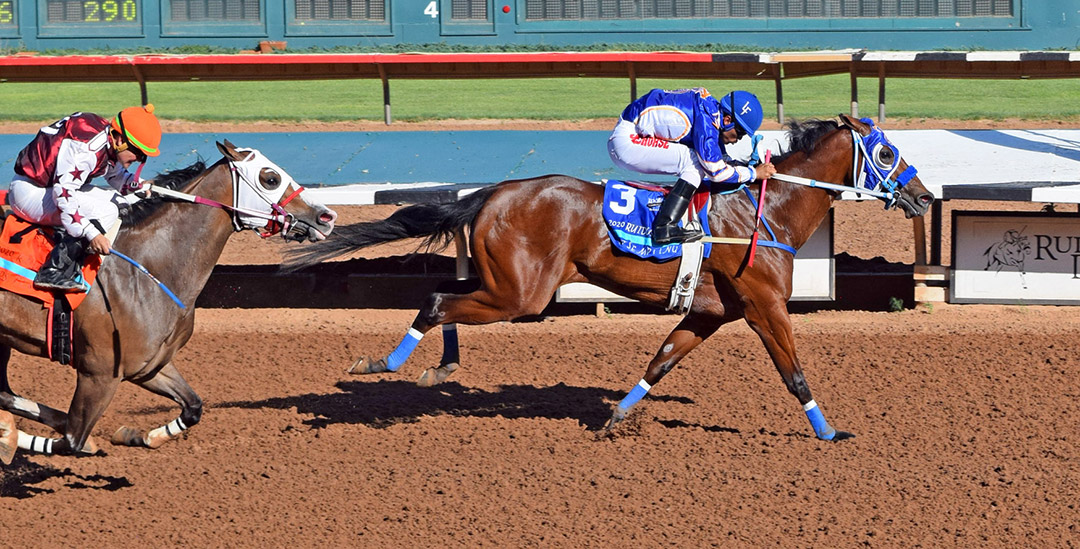 Hotstempting wins the 2020 Ruidoso Derby at Ruidoso Downs