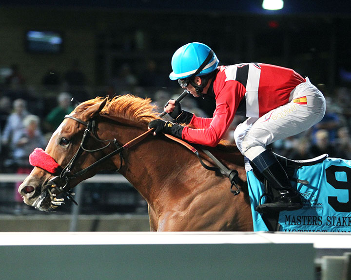Hotshot Anna wins the 2018 Presque Isle Downs Masters Stakes