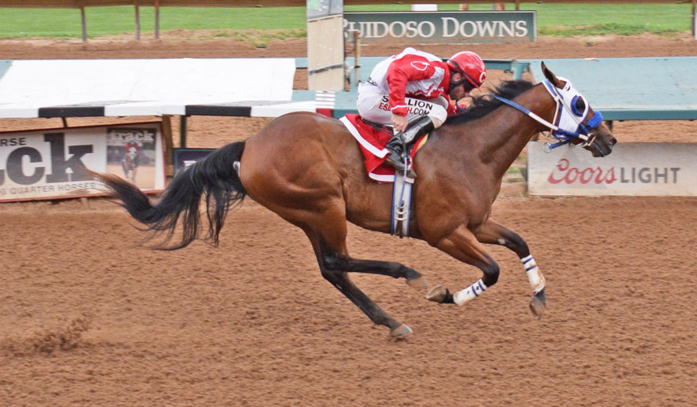 Hotstepper wins an All-American Futurity trial