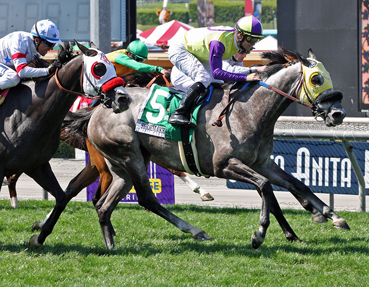 Hunt wins the 2018 Shoemaker Mile