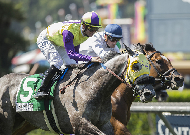Hunt wins the 2018 Shoemaker Mile