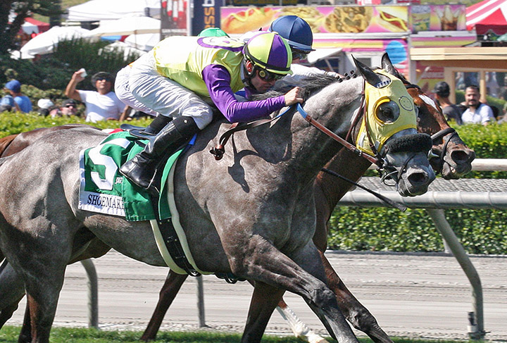 Hunt wins the 2018 Shoemaker Mile