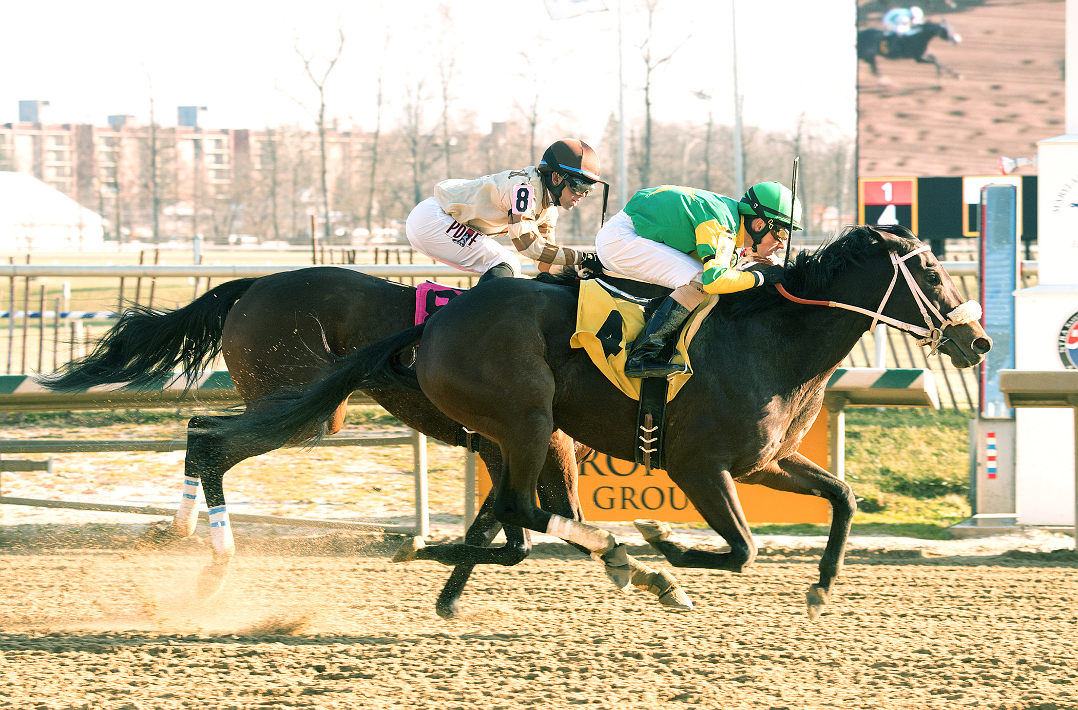 Weston Hamilton wins his first race aboard I Just Wanna Win