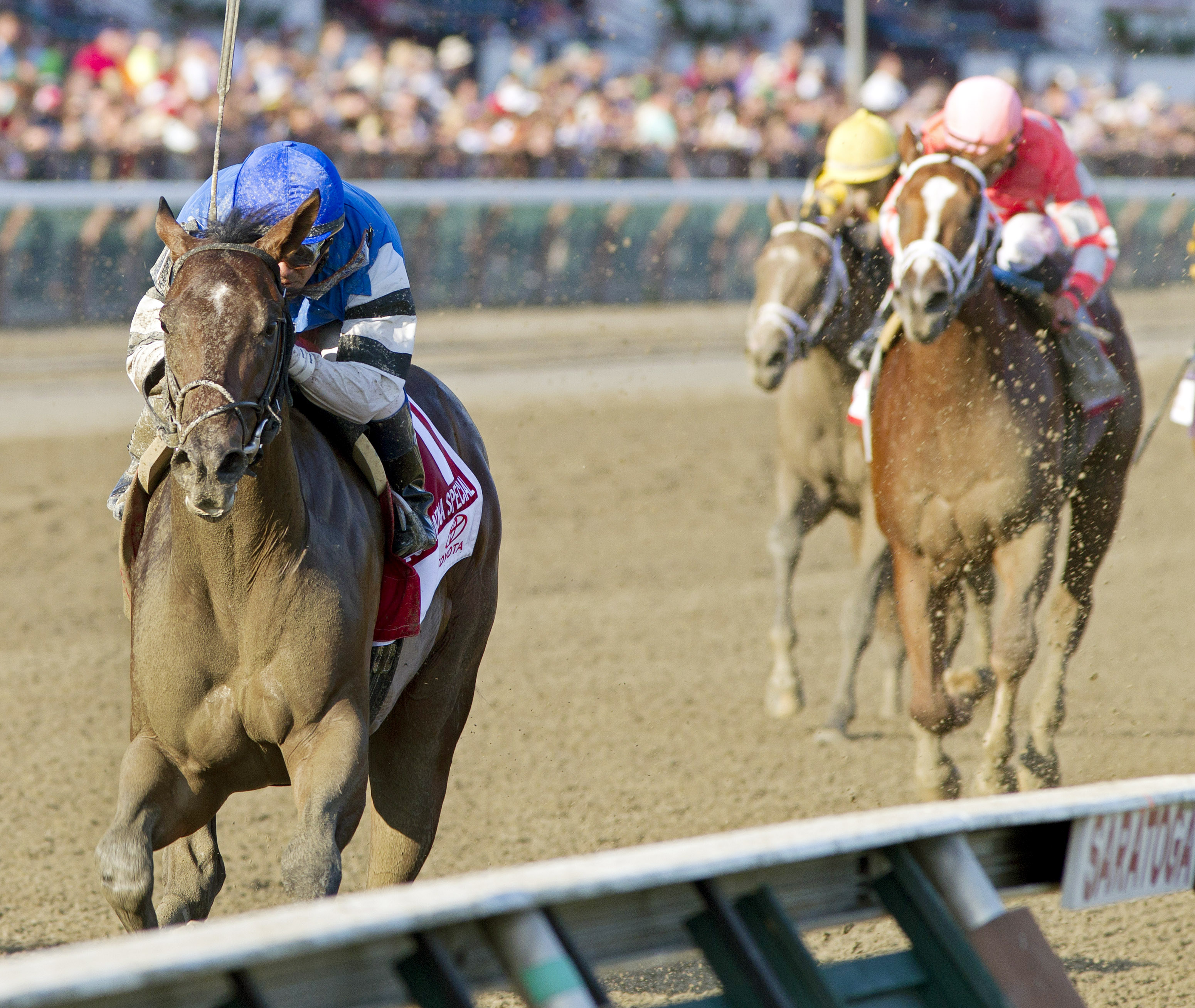 I Spent It wins the Saratoga Special