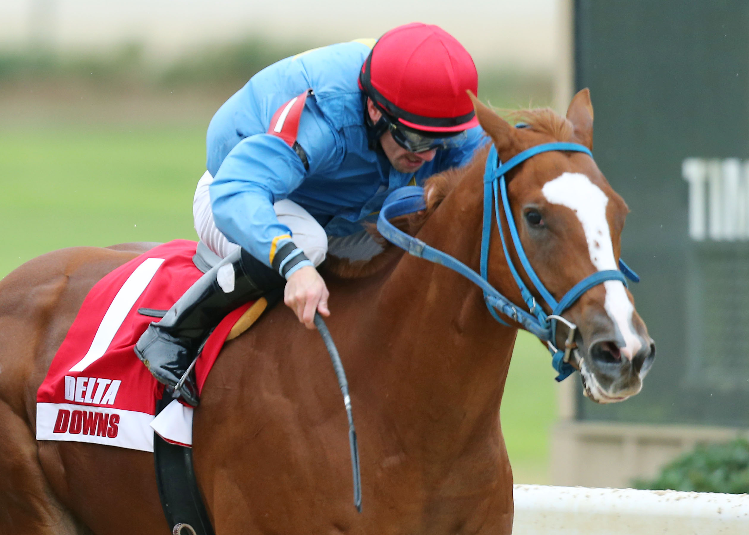 Ide Be Cool wins the Louisiana Legacy
