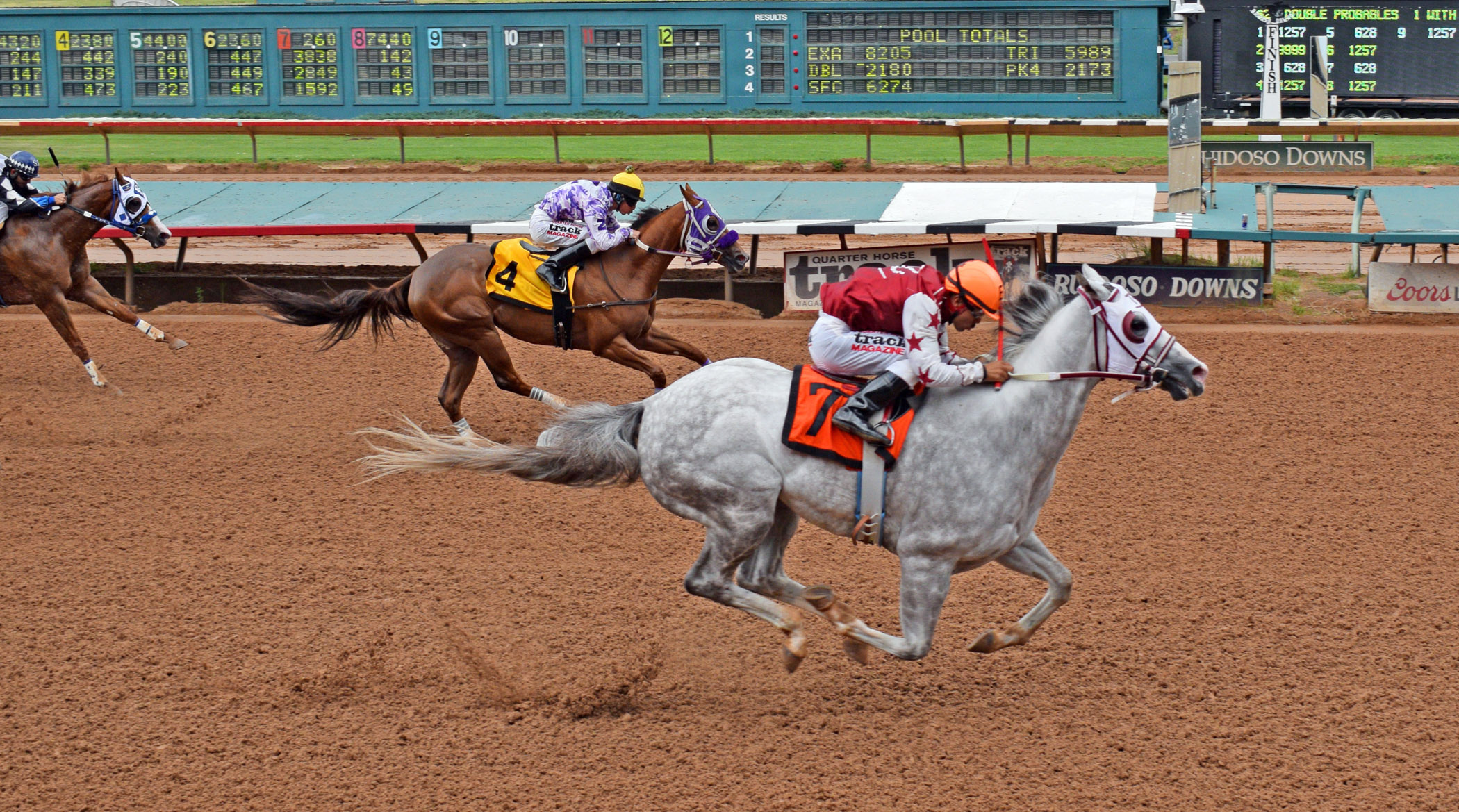 Imperial Eagle wins the Aug. 20 All American Derby Trial