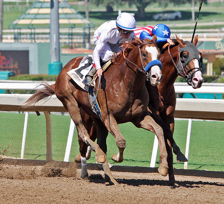 Improbable wins a Sept. 29 maiden race