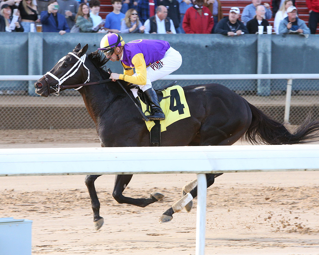 In Dreams wins a Dec. 17 allowance at Oaklawn Park