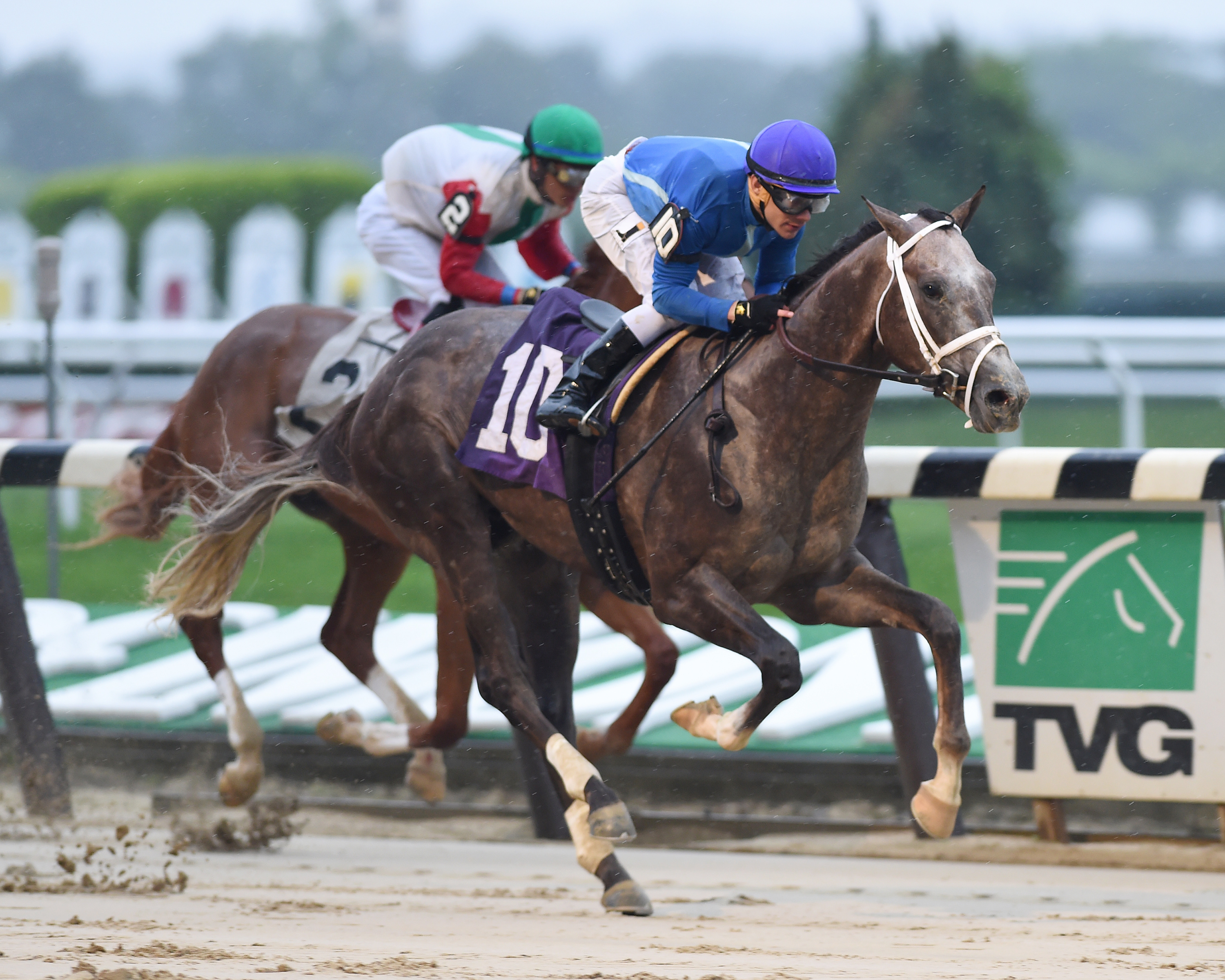Inalienable Rights wins a July 14 maiden race