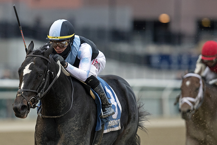 Independence Hall wins the 2020 Jerome Stakes at Aqueduct Racetrack