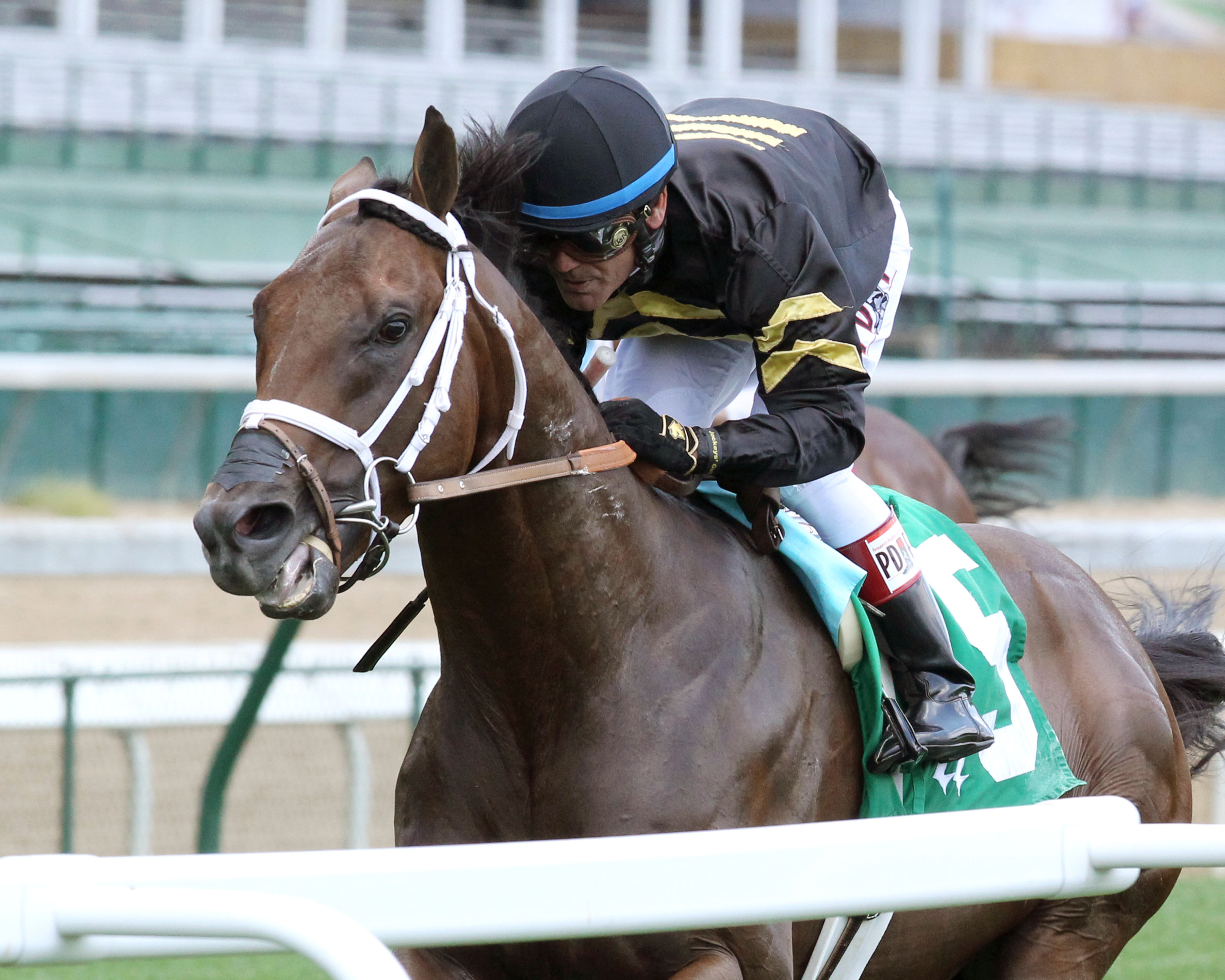Indy Hill wins a maiden race at Churchill Downs