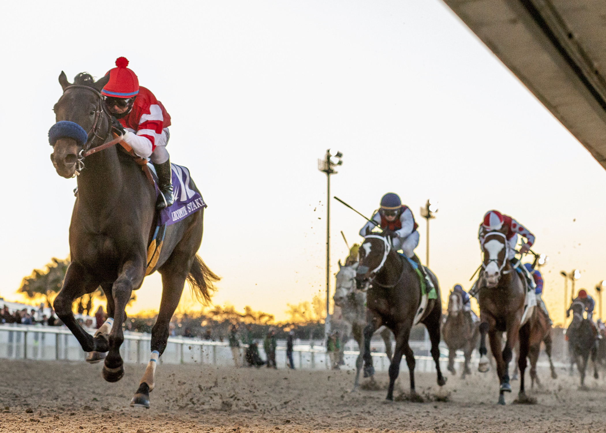 Instilled Regard wins the 2018 Lecomte