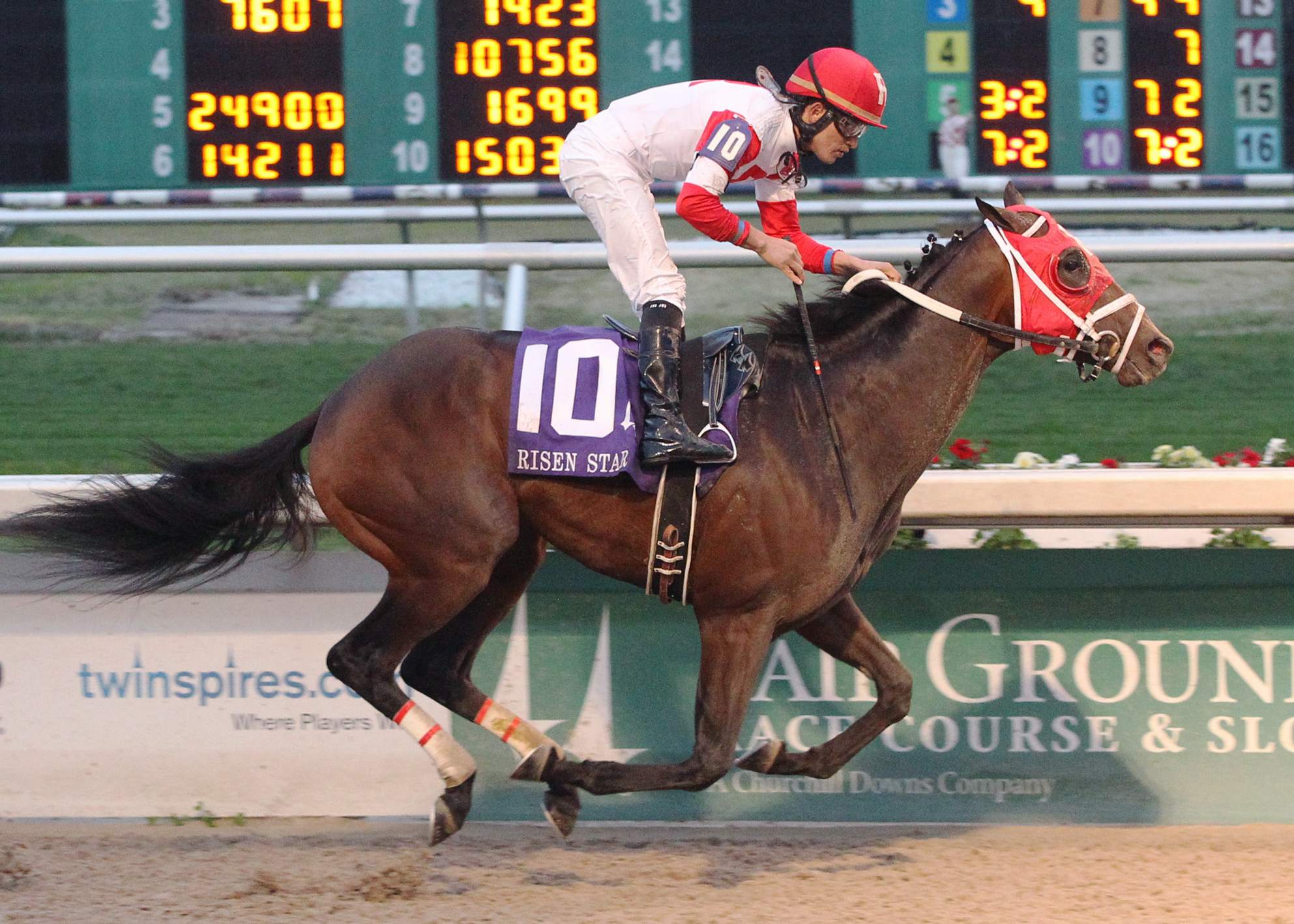 International Star wins the Risen Star
