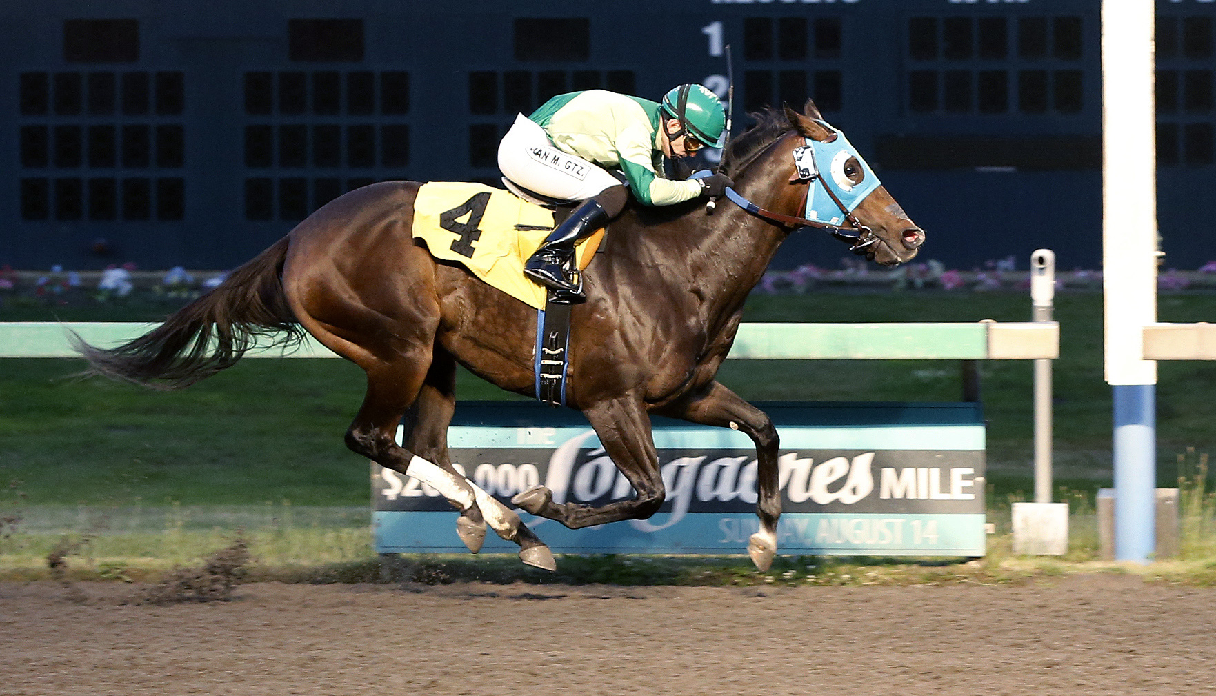 Invested Prospect wins a July 9, 2016 allowance race