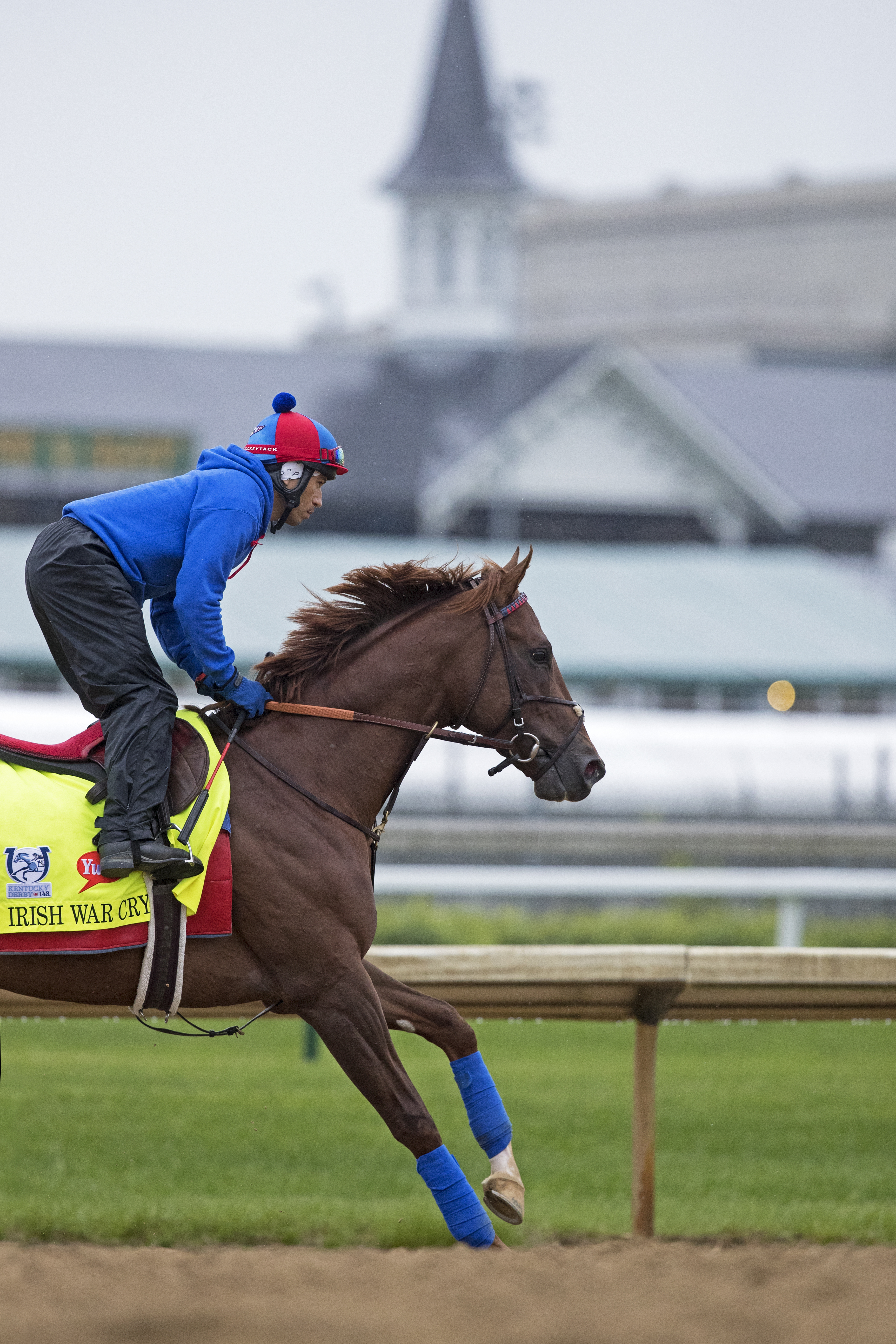 Irish War Cry trains at Churchill on May 4