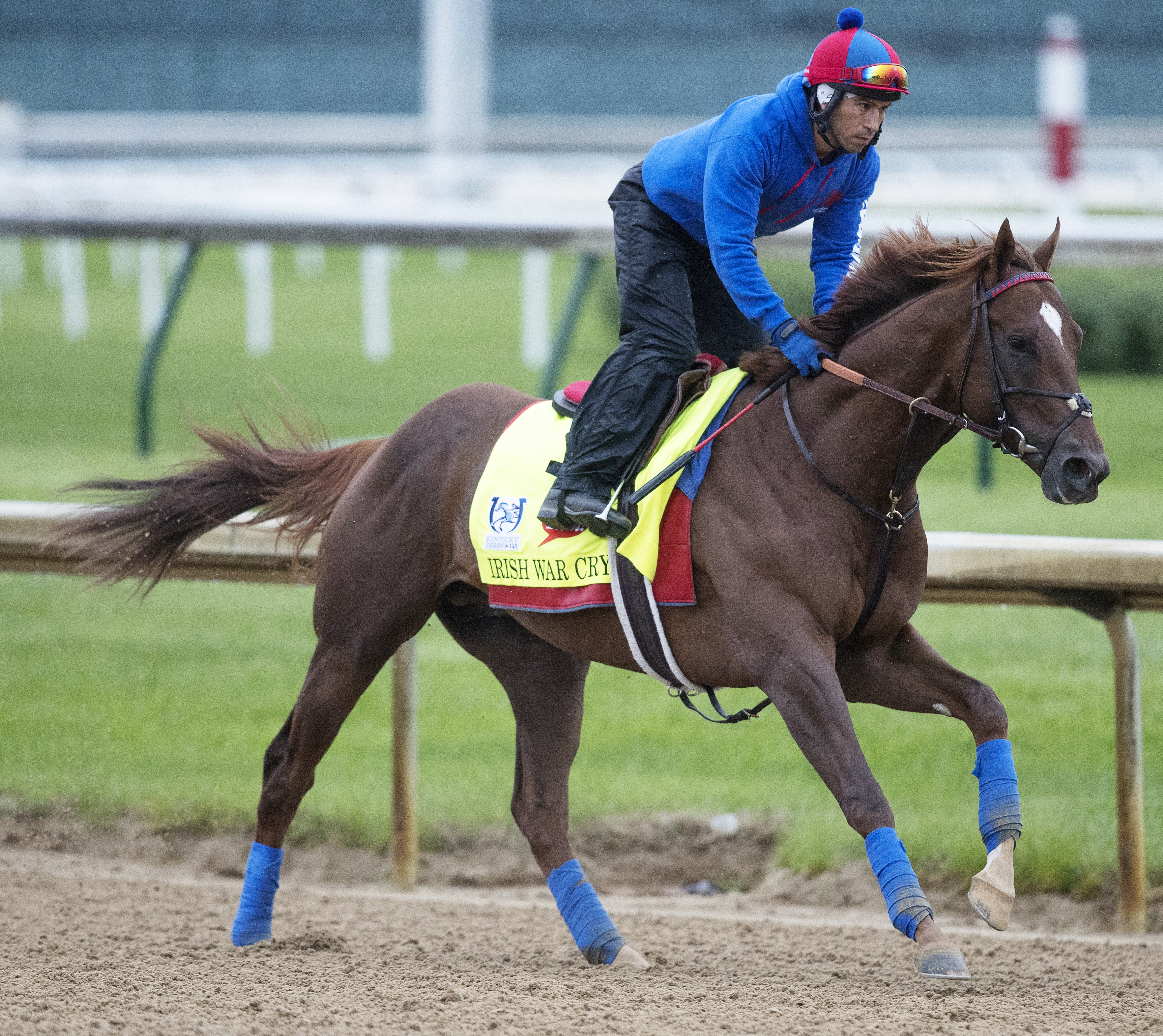 Irish War Cry trains at Churchill on May 4