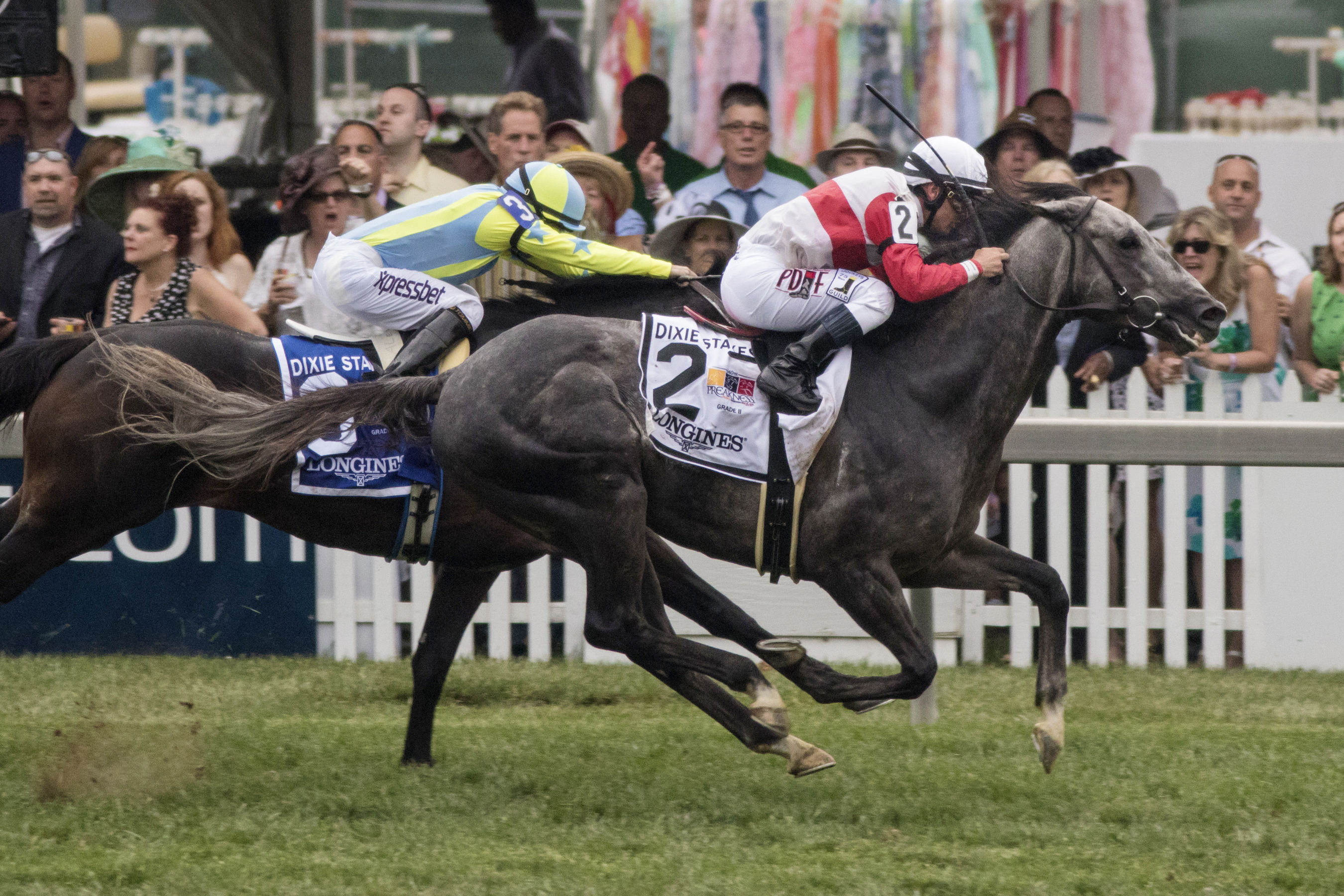 Ironicus wins the Dixie Stakes