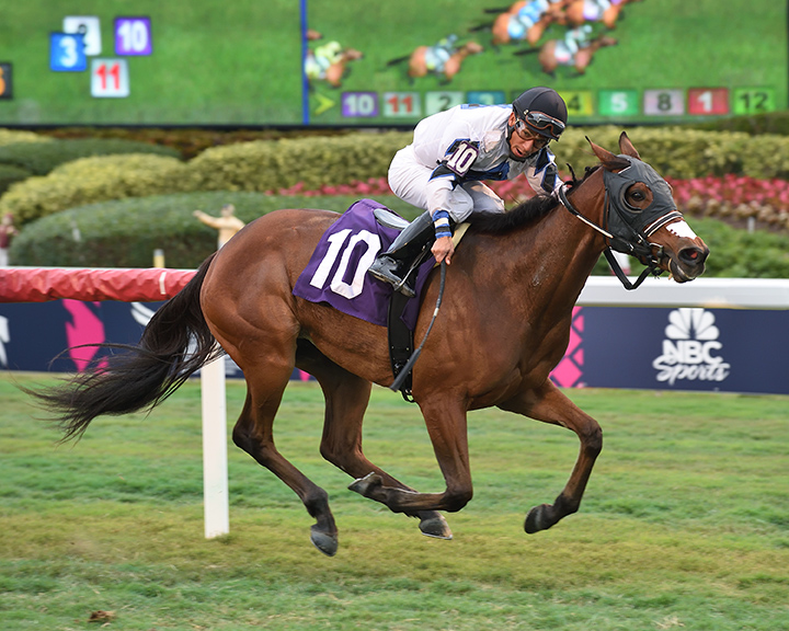 Itsmyluckycharm wins a Jan. 21 allowance at Gulfstream