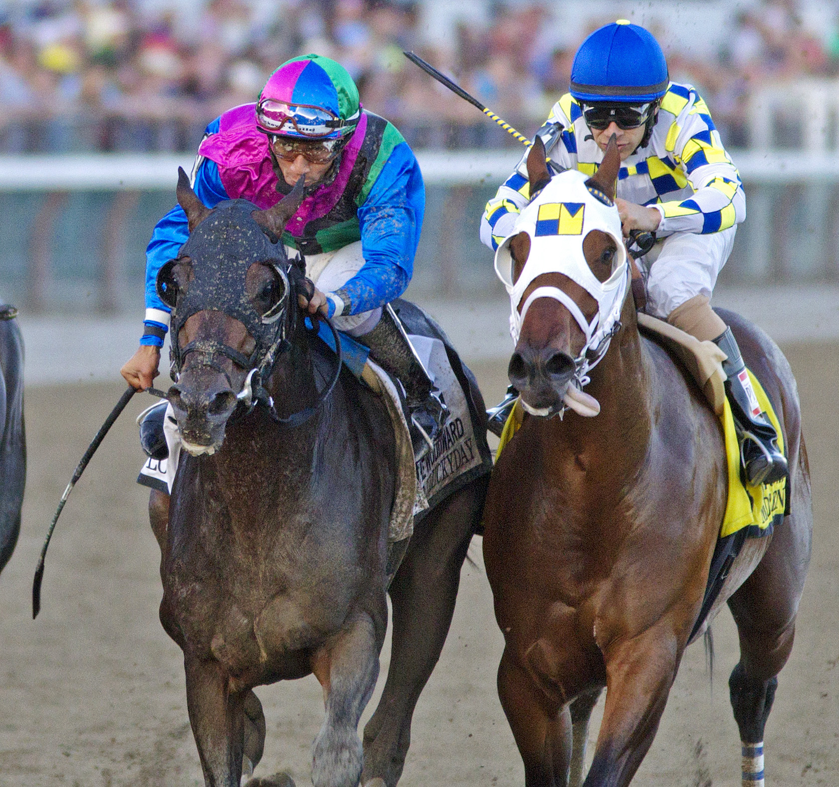 Moreno finishes second in the Woodward