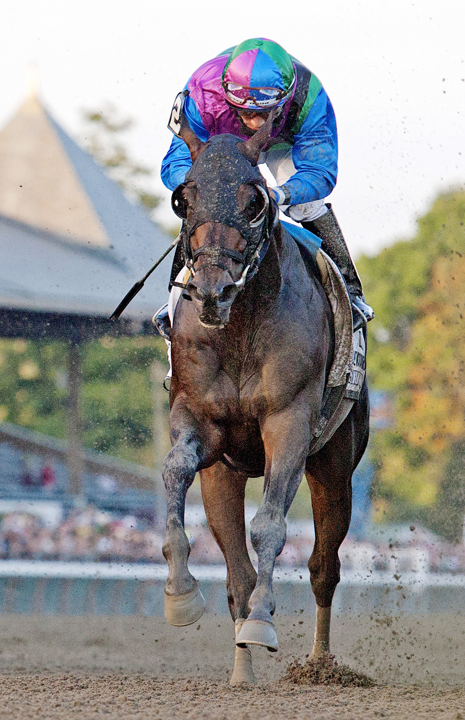 Itsmyluckyday wins the Woodward