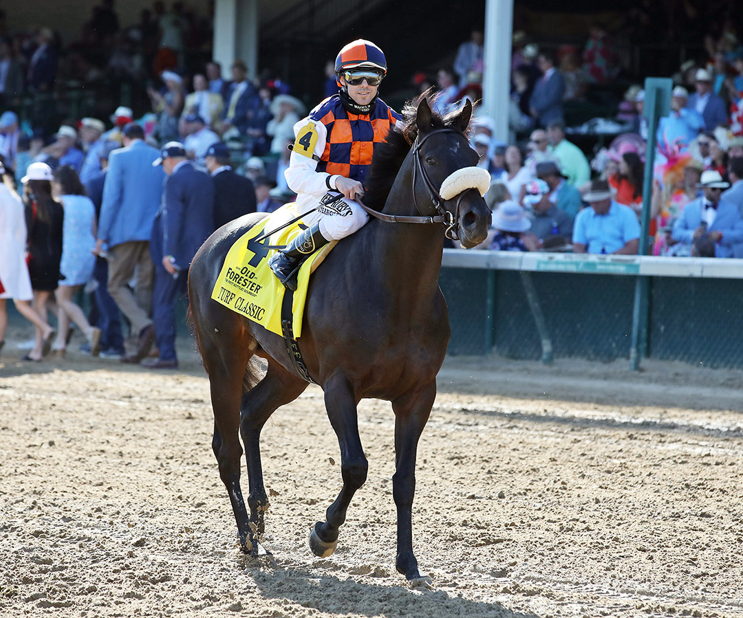 Ivar at Churchill Downs, May 2021