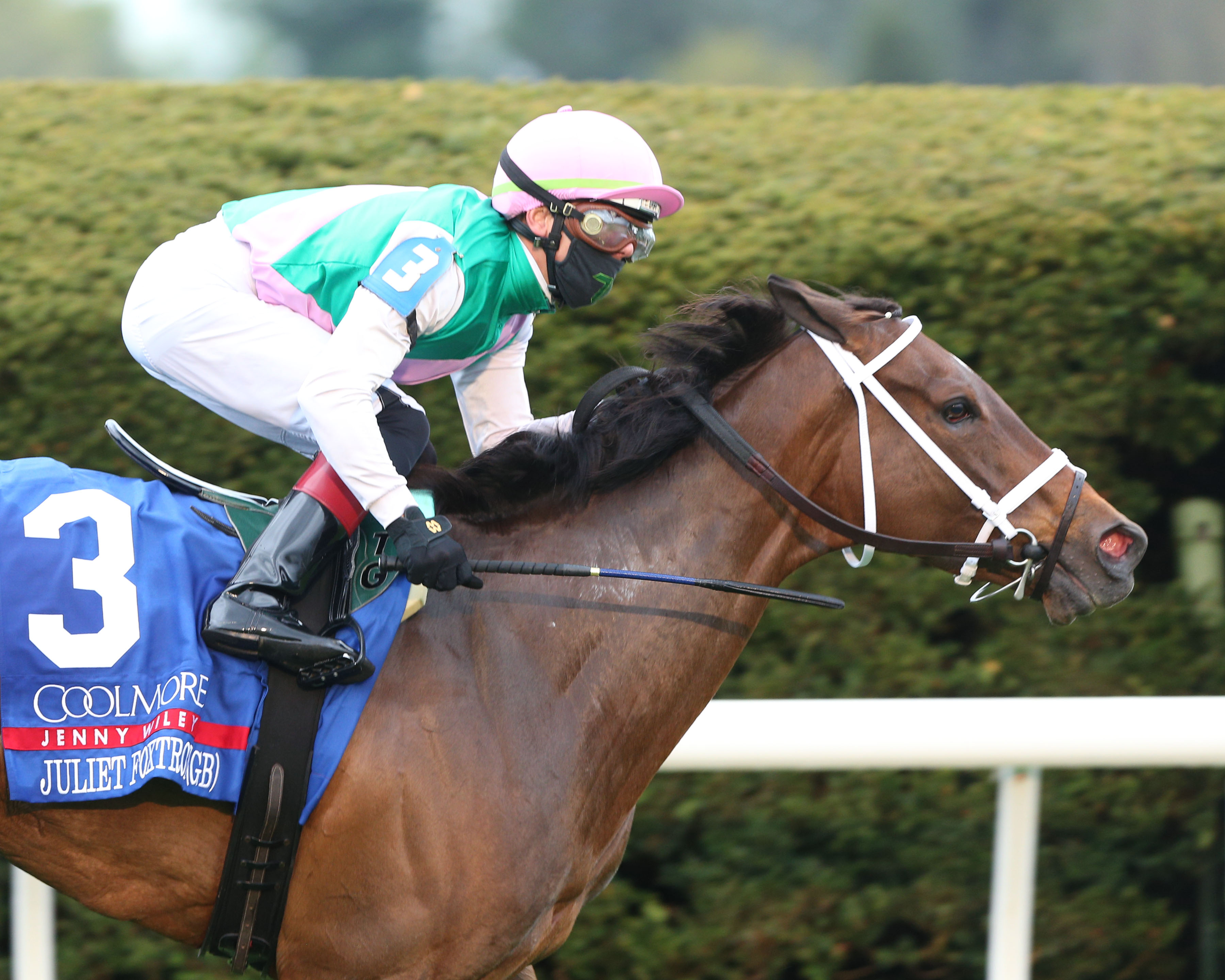 Juliet Foxtrot wins Jenny Wiley Stakes 4-10-2021