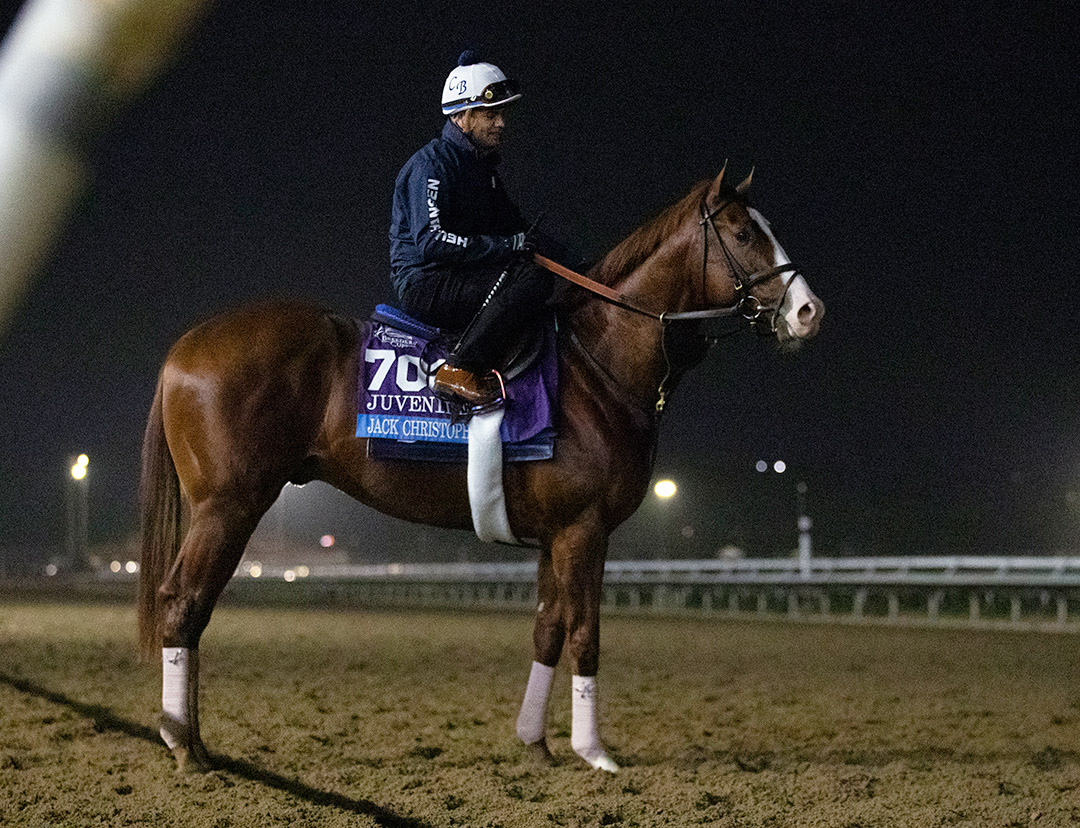 Jack Christopher at Del Mar on Nov. 2