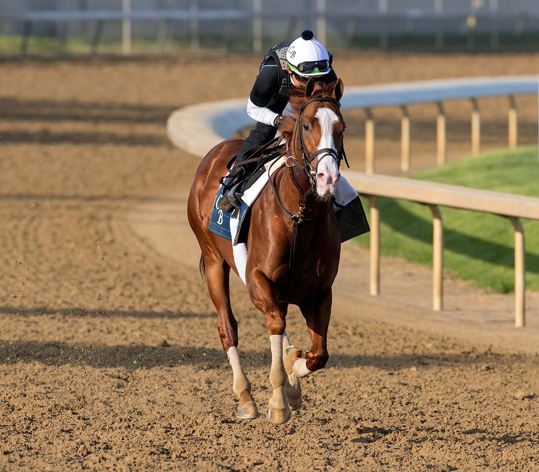 Jack Christopher trains at Churchill on April 28
