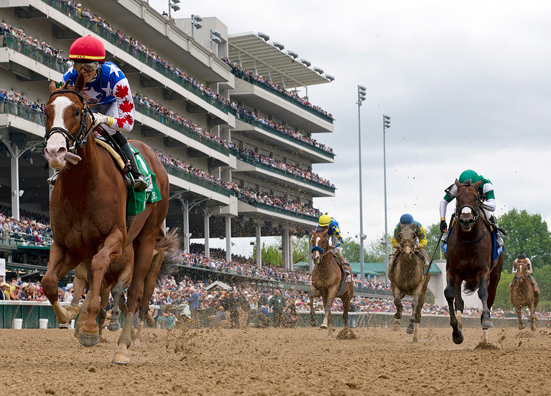 FOLO - Jack Christopher wins the Pat Day Mile at Churchill Downs