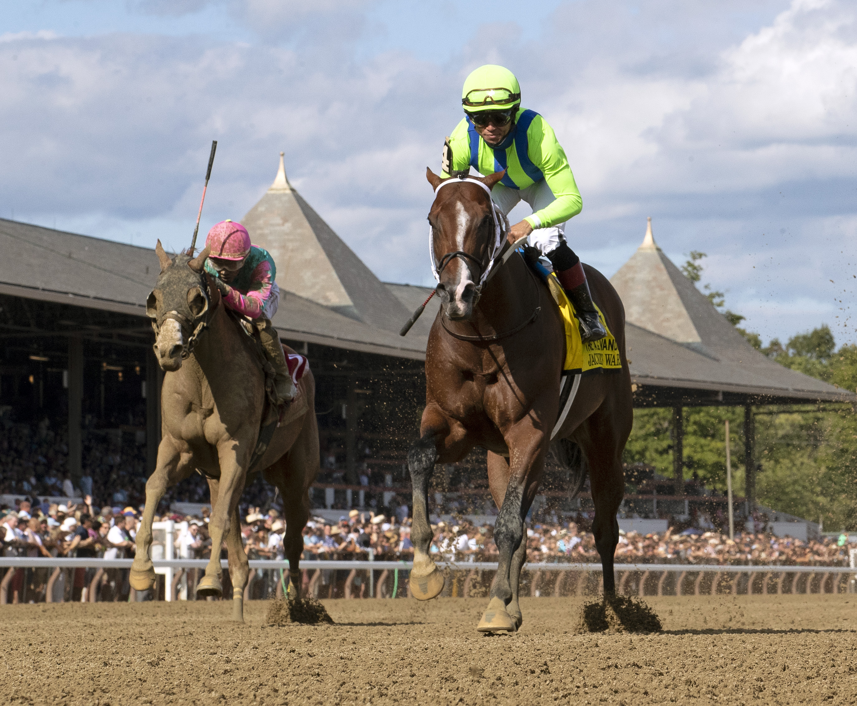 Jackie's Warrior wins Vanderbilt 7-30-2022