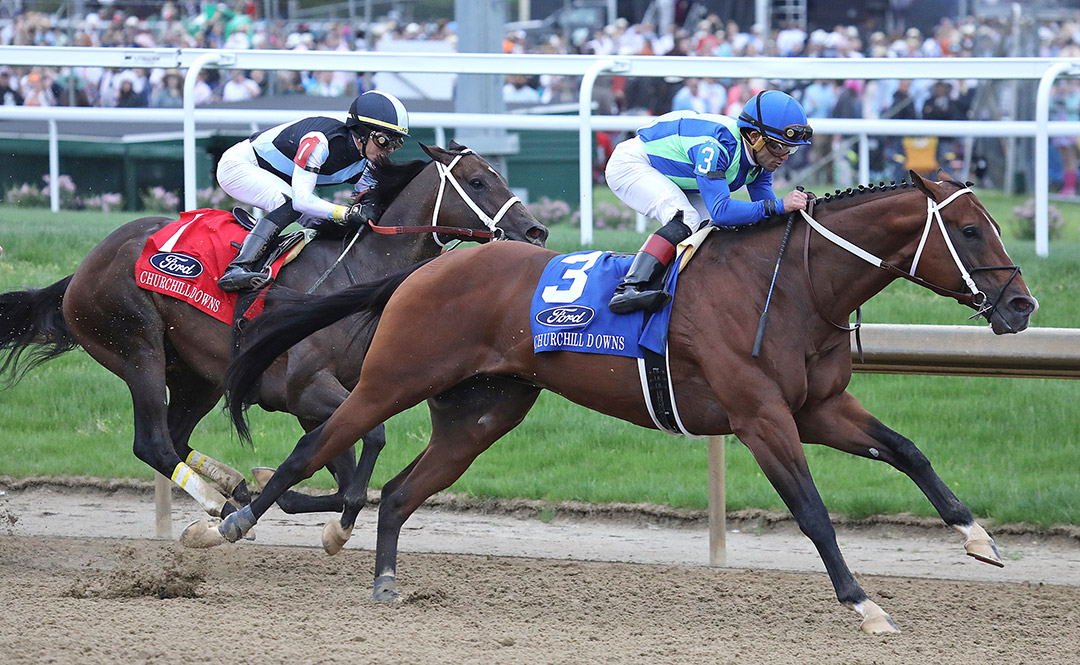 FOLO - Jackie's Warrior wins the Churchill Downs Stakes at Churchill Downs