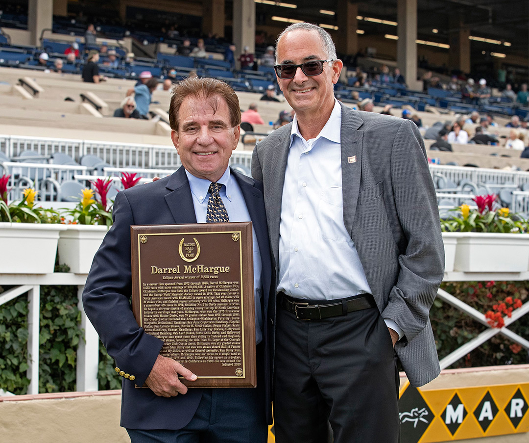Darrel McHargue and Jay Privman in November 2021