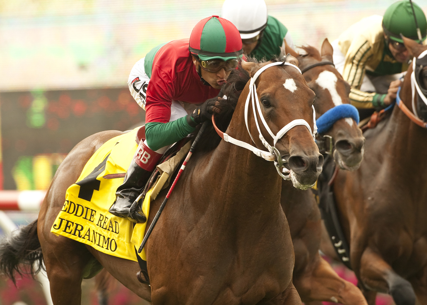 Jeranimo wins the Eddie Read Stakes