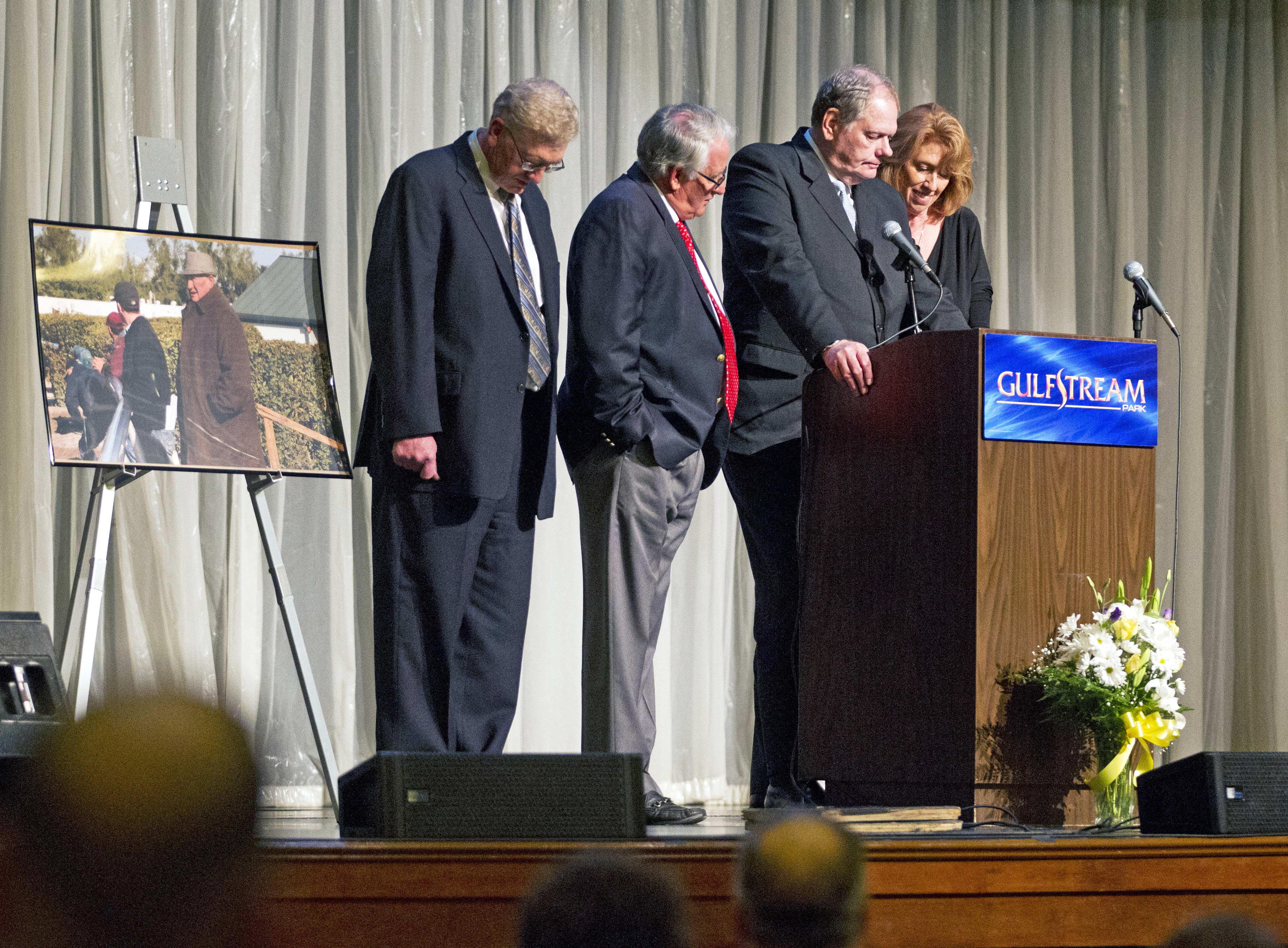 Allen Jerkens' family speaks at his memorial